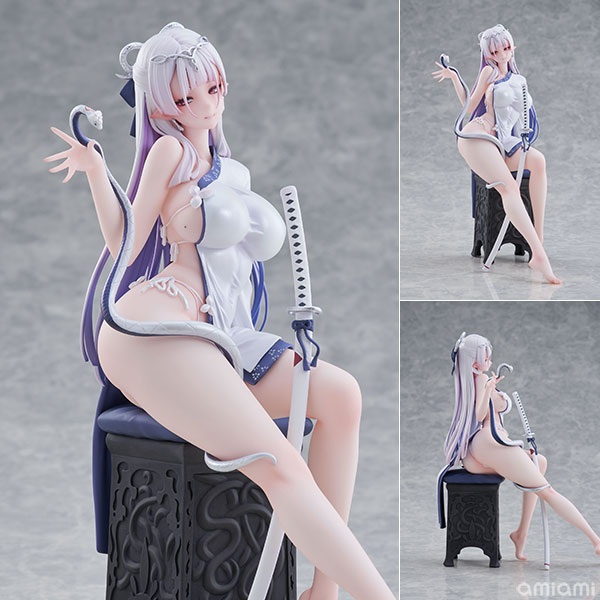 青白蛇のイロ 1/7 完成品フィギュア 豪華版