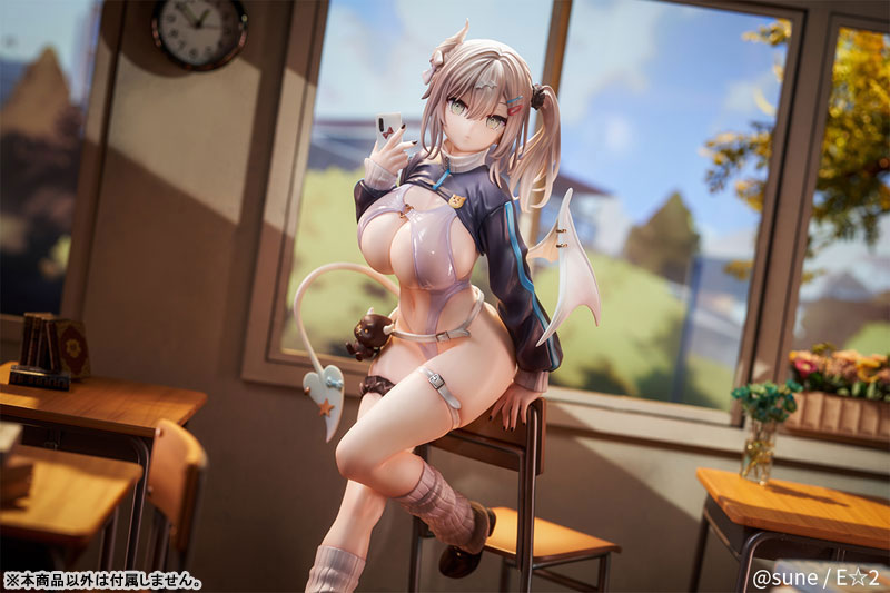 無口系ギャルサキュバス 篠宮ユキ Illustrated by sune 1/6 完成品フィギュア