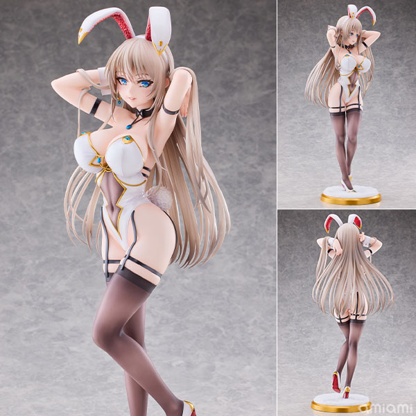 白バニーお姉さん Illustrated by sakiyamama 1/4 完成品フィギュア 豪華版