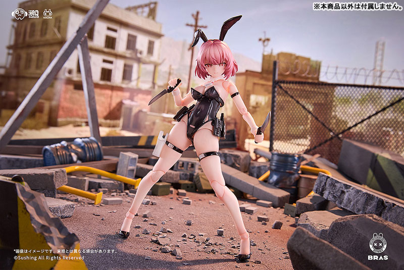 BUNNY RAPID ACTION SQUAD Commando・ベルカ 1/12 可動フィギュア
