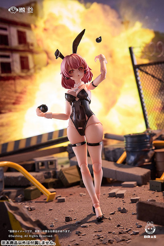BUNNY RAPID ACTION SQUAD Commando・ベルカ 1/12 可動フィギュア