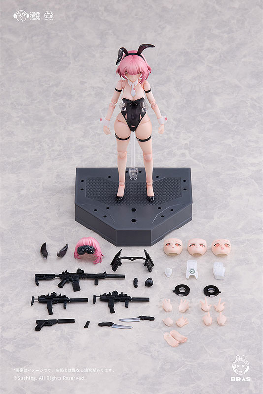 BUNNY RAPID ACTION SQUAD Commando・ベルカ 1/12 可動フィギュア