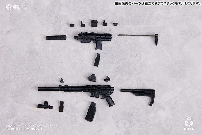 BUNNY RAPID ACTION SQUAD Commando・ベルカ 1/12 可動フィギュア