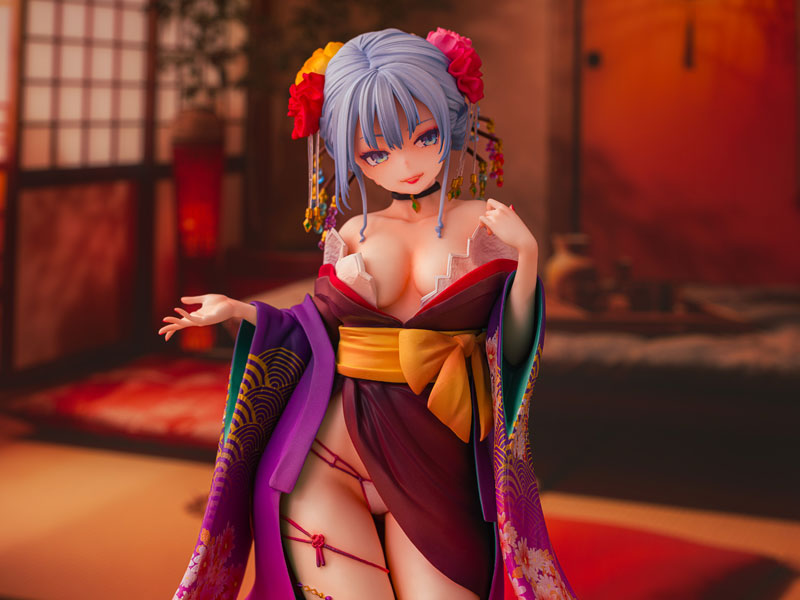 主従えくすたしー 紫音 花魁Ver. 1/7 完成品フィギュア
