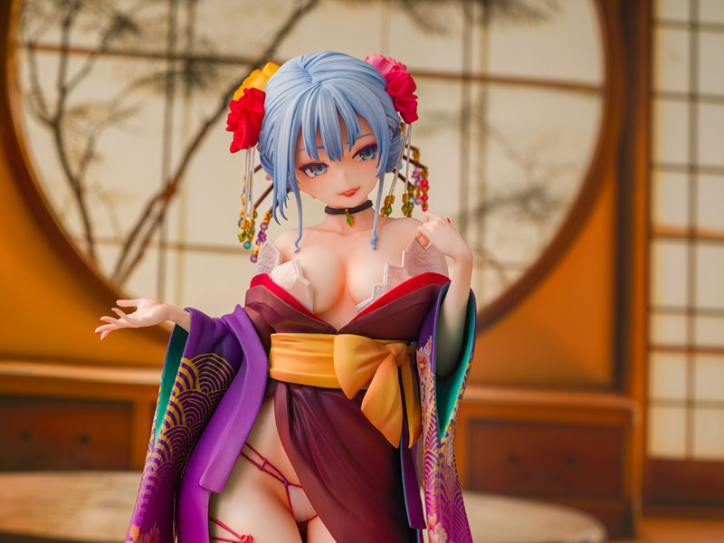 主従えくすたしー 紫音 花魁Ver. 1/7 完成品フィギュア
