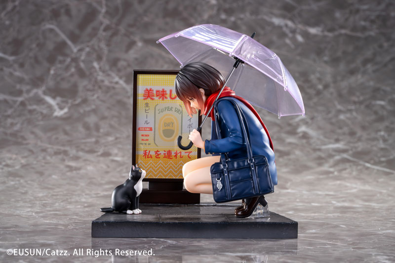 「雨の日」--出会い Illustrated by Catzz 1/7 完成品フィギュア