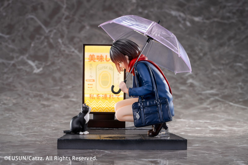「雨の日」--出会い Illustrated by Catzz 1/7 完成品フィギュア