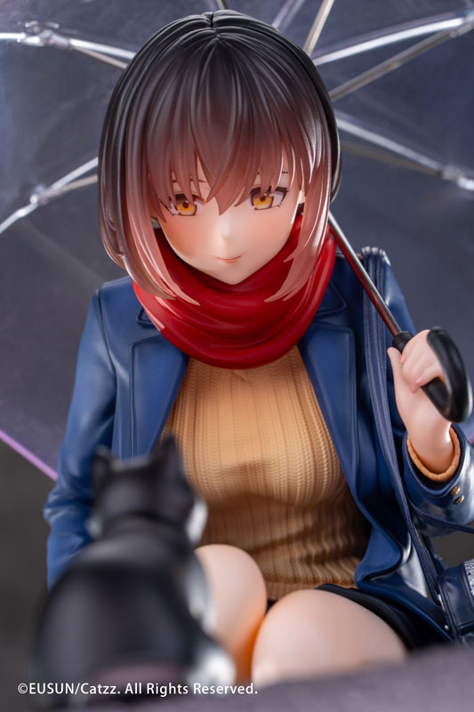 「雨の日」--出会い Illustrated by Catzz 1/7 完成品フィギュア