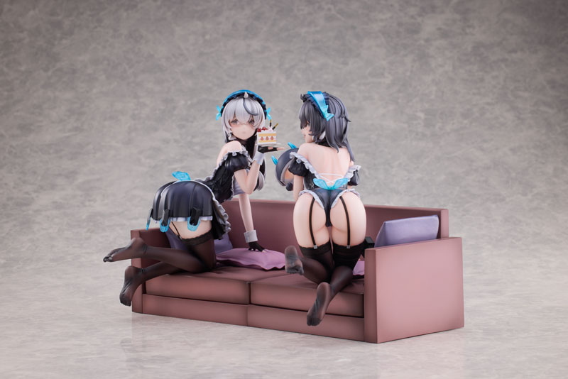 スノウブレイク ： 禁域降臨 チェルノ＆ムルソー 見習いメイド 1/6 完成品フィギュア 豪華版