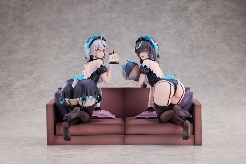スノウブレイク ： 禁域降臨 チェルノ＆ムルソー 見習いメイド 1/6 完成品フィギュア 豪華版