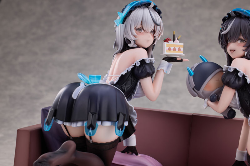 スノウブレイク ： 禁域降臨 チェルノ＆ムルソー 見習いメイド 1/6 完成品フィギュア 豪華版