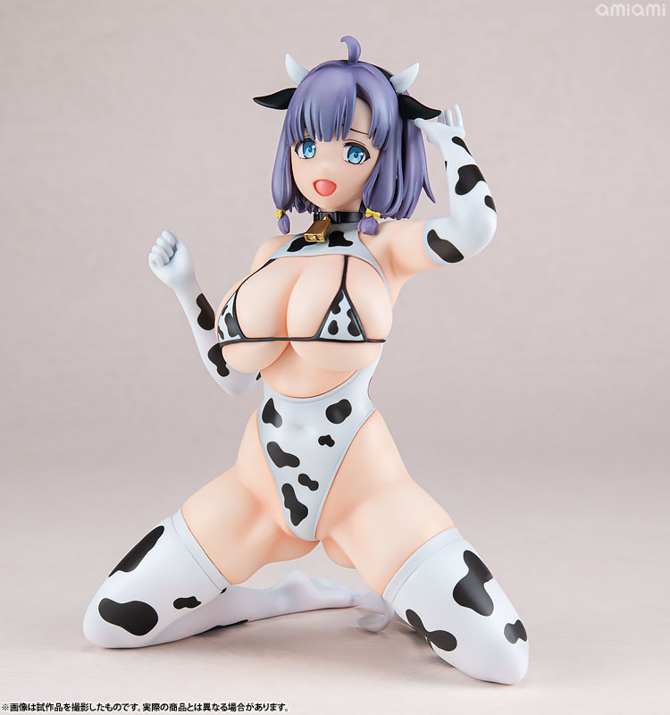 ぬきたし THE ANIMATION 畔美岬 牛柄コスチューム 1/5 完成品フィギュア 畔美岬