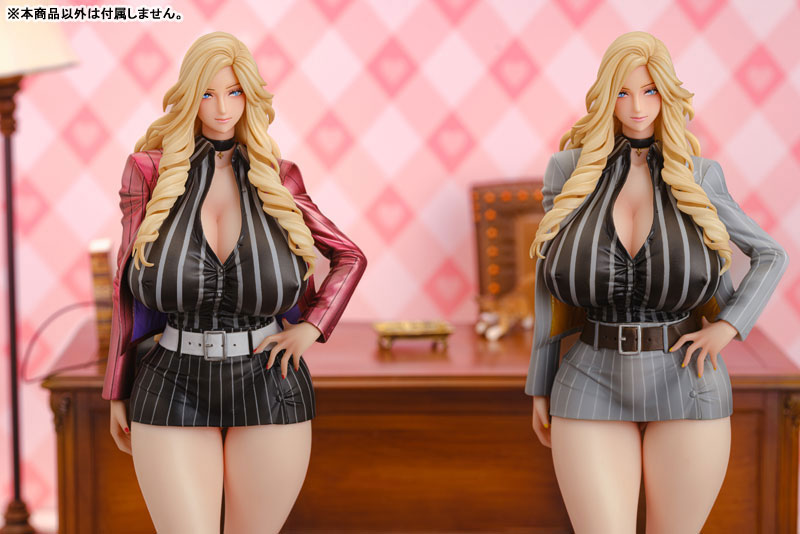 ギャル姉社長とハーレムオフィス 錦織愛(グレースーツVer.) 1/7 完成品フィギュア