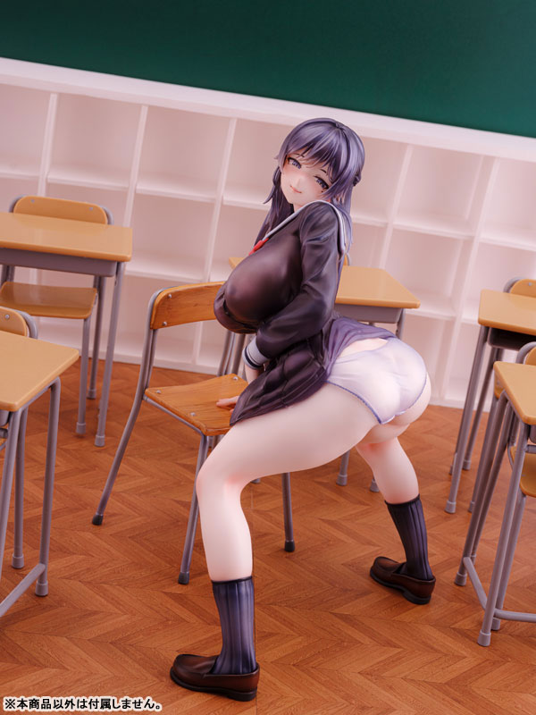 宮前詩帆 放課後バック illustration by 弱電波(健全Ver.) 1/6 完成品フィギュア
