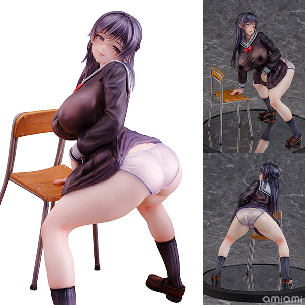 宮前詩帆 放課後バック illustration by 弱電波(健全Ver.) 1/6 完成品フィギュア