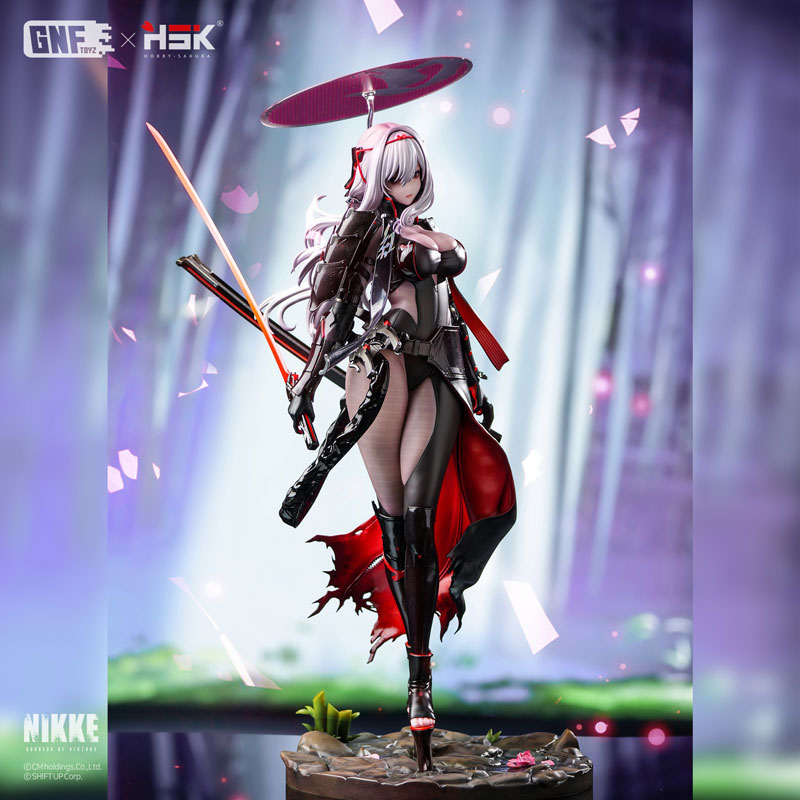 勝利の女神：NIKKE 紅蓮：ブラックシャドウ 1/4 完成品フィギュア