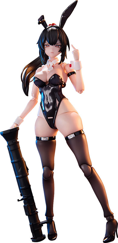BUNNY RAPID ACTION SQUAD Attacker・ルナ 1/12 可動フィギュア