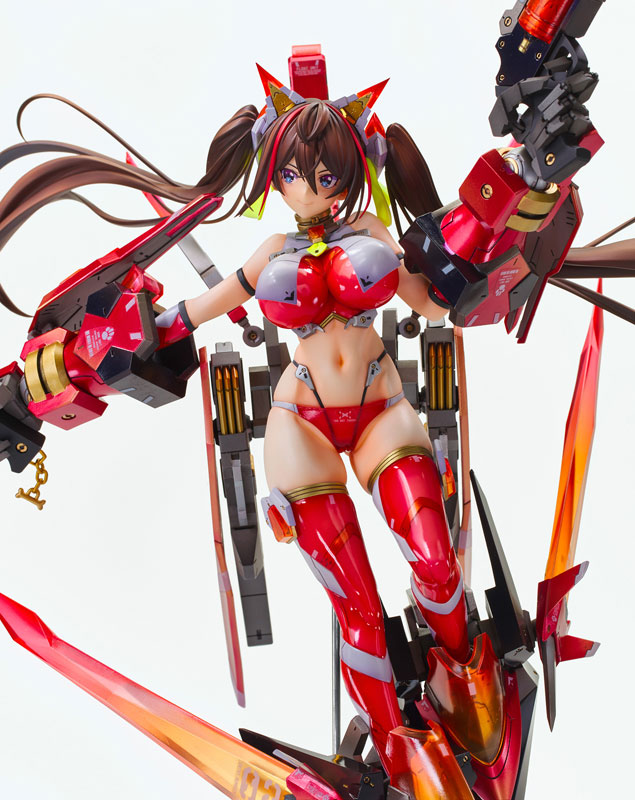 ヴェルテクス・オリジナルズ オービットガールズ ENTRY NO.02 アカネ・ヒナツ 完成品フィギュア