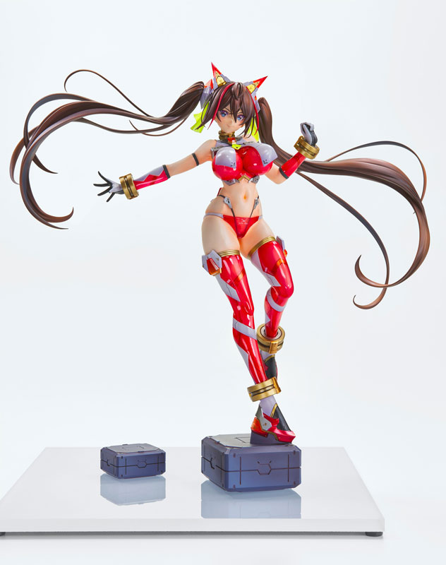 ヴェルテクス・オリジナルズ オービットガールズ ENTRY NO.02 アカネ・ヒナツ 完成品フィギュア