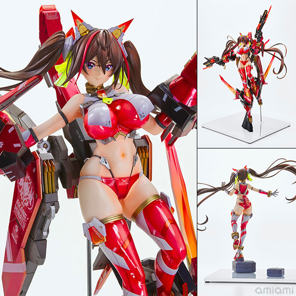 ヴェルテクス・オリジナルズ オービットガールズ ENTRY NO.02 アカネ・ヒナツ 完成品フィギュア