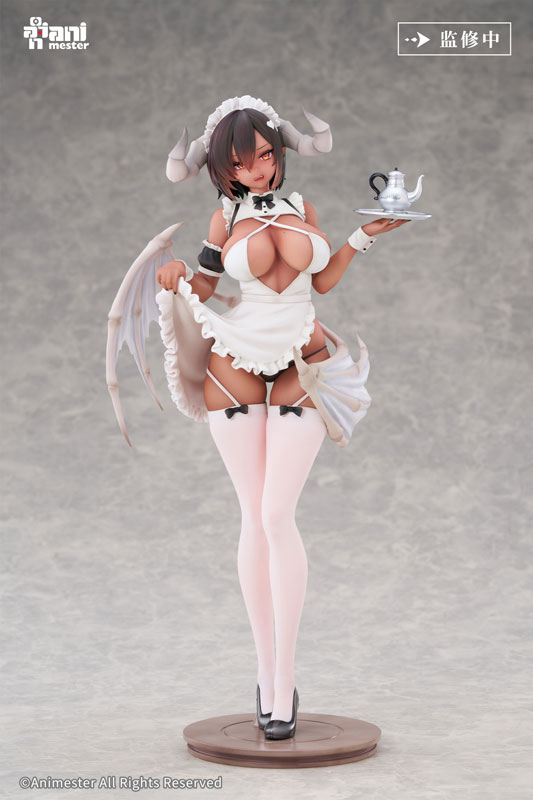 「悪魔メイド、奉仕の時間 獄奈」 1/6 完成品フィギュア