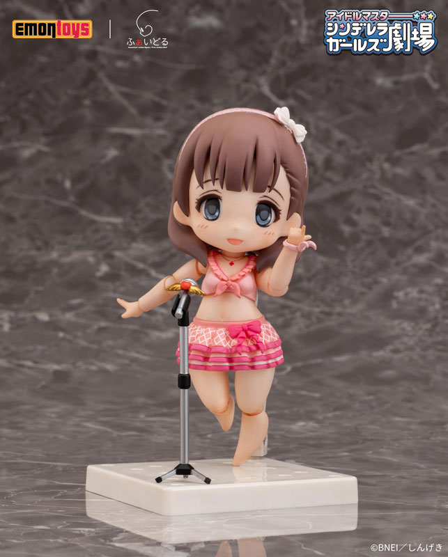 ディフォルメアクションフィギュア ふぁいどる Vol.2 アイドルマスター シンデレラガールズ劇場 佐久間まゆ 水着Ver.